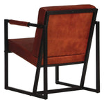 Armchair Real Leather Chair Seating Home Seat Furniture Multi Colors.