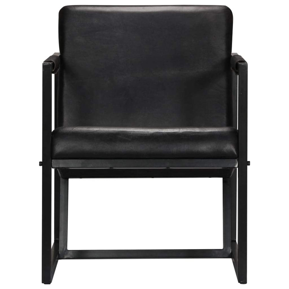 Armchair Real Leather Chair Seating Home Seat Furniture Multi Colors.
