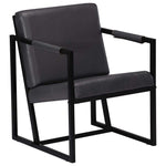 Armchair Real Leather Chair Seating Home Seat Furniture Multi Colors.
