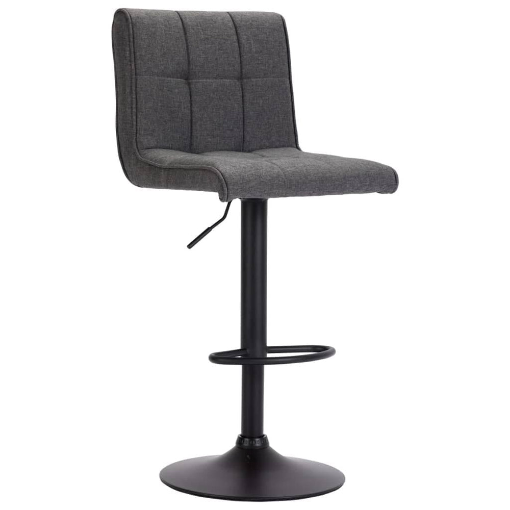 1/2x Bar Stool Fabric Pub Counter Swivel Office Bar Chair Multi Colors