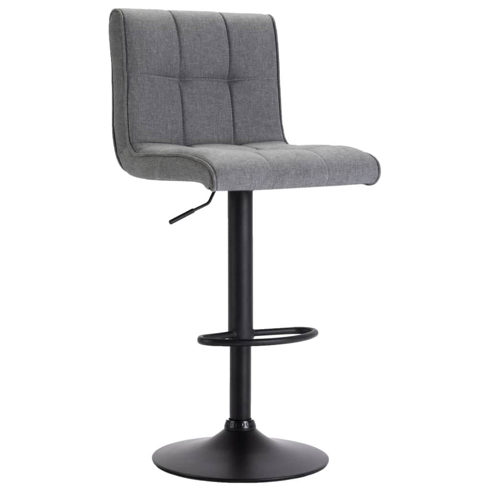 1/2x Bar Stool Fabric Pub Counter Swivel Office Bar Chair Multi Colors.