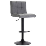 1/2x Bar Stool Fabric Pub Counter Swivel Office Bar Chair Multi Colors.