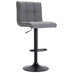 1/2x Bar Stool Fabric Pub Counter Swivel Office Bar Chair Multi Colors.