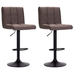 1/2x Bar Stool Fabric Pub Counter Swivel Office Bar Chair Multi Colors.