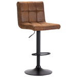 1/2x Bar Stool Fabric Pub Counter Swivel Office Bar Chair Multi Colors.