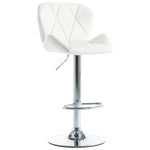1/2x Bar Stool Faux Leather Pub Counter Swivel Office Multi Colors.