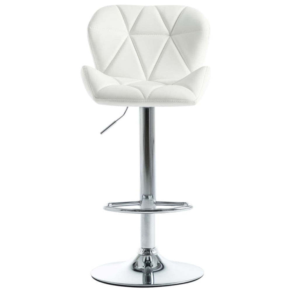 1/2x Bar Stool Faux Leather Pub Counter Swivel Office Multi Colors.