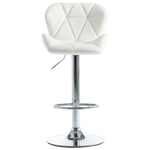1/2x Bar Stool Faux Leather Pub Counter Swivel Office Multi Colors.