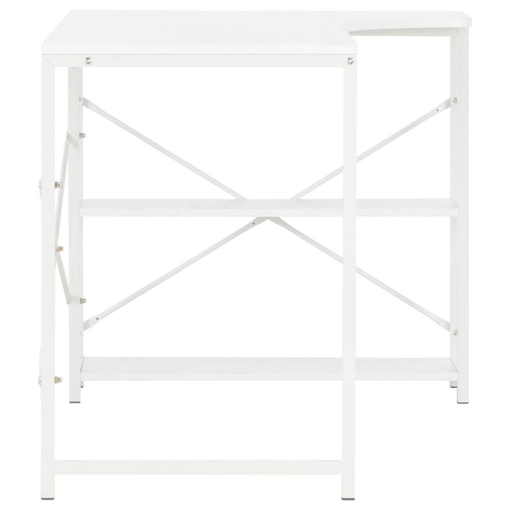 Computer Desk White 47.2"x28.3"x27.6".