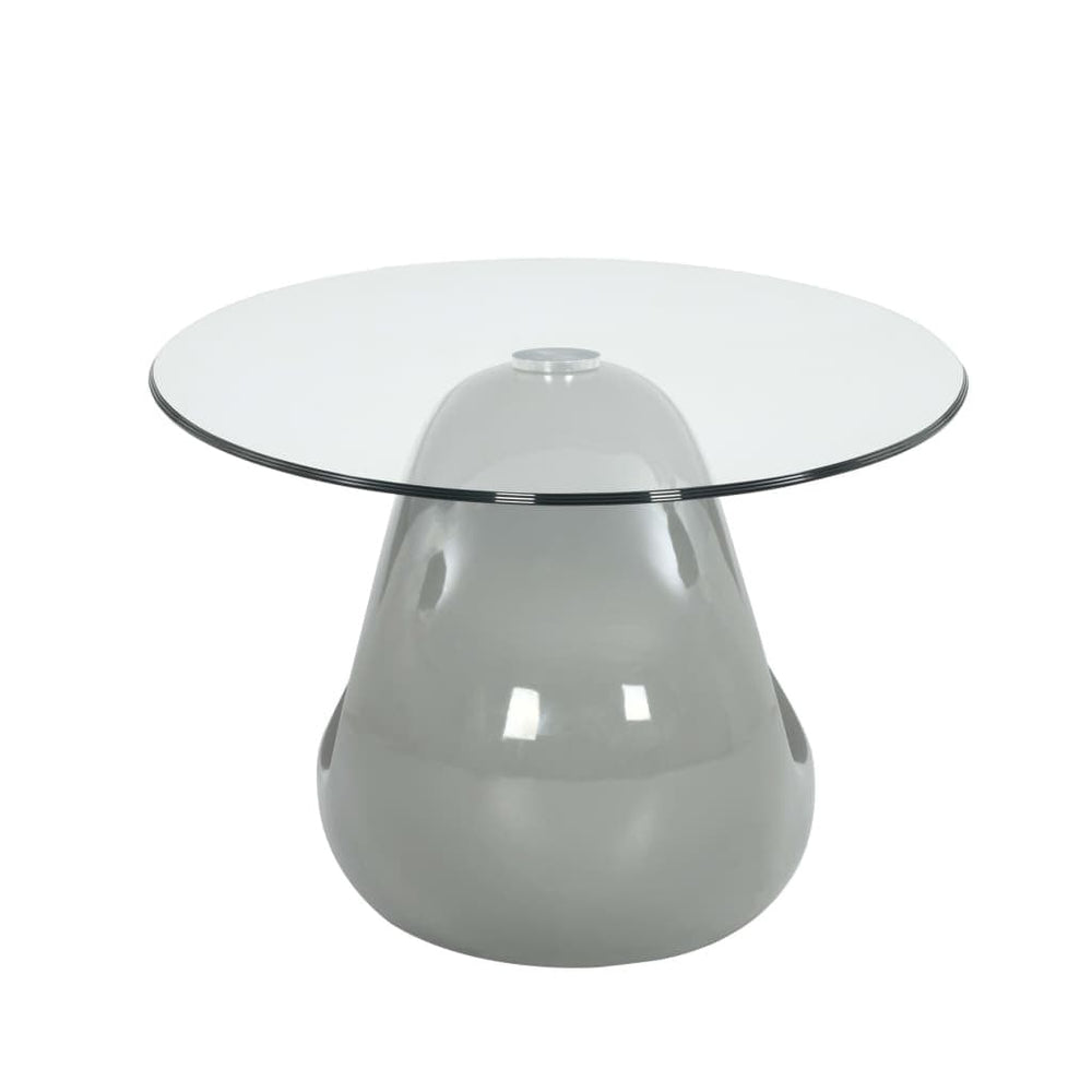 Coffee Table with Oval Glass Top Accent End Side Table Multi Colors.