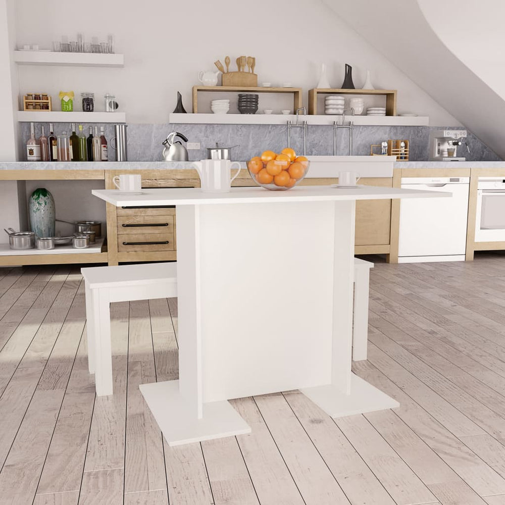 vidaXL Dining Table Chipboard Kitchen Dining Room Dinner Table Multi Colors
