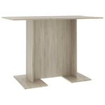 vidaXL Dining Table Chipboard Kitchen Dining Room Dinner Table Multi Colors