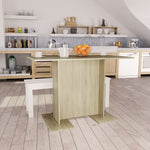 vidaXL Dining Table Chipboard Kitchen Dining Room Dinner Table Multi Colors