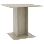 vidaXL Dining Table Engineered Wood Dining Room Dinner Table Multi Colors