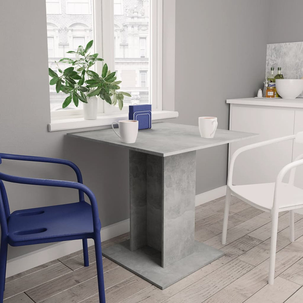 vidaXL Dining Table Engineered Wood Dining Room Dinner Table Multi Colors