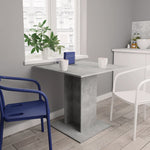 vidaXL Dining Table Engineered Wood Dining Room Dinner Table Multi Colors