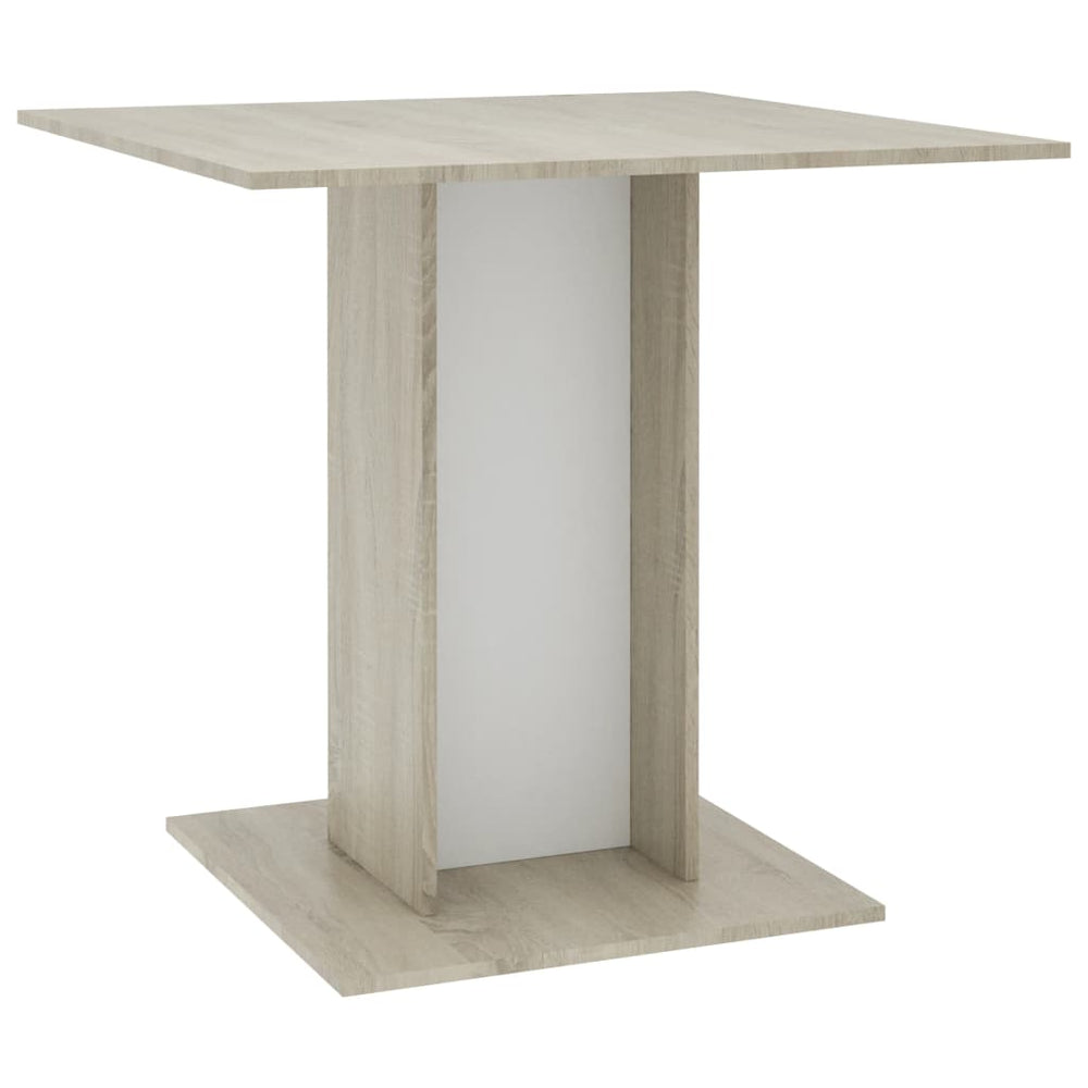 vidaXL Dining Table Engineered Wood Dining Room Dinner Table Multi Colors