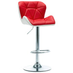 1/2x Bar Stool Faux Leather Pub Counter Swivel Office Multi Colors.