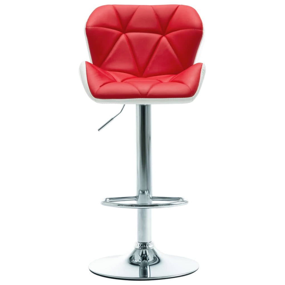 1/2x Bar Stool Faux Leather Pub Counter Swivel Office Multi Colors.