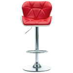 1/2x Bar Stool Faux Leather Pub Counter Swivel Office Multi Colors.