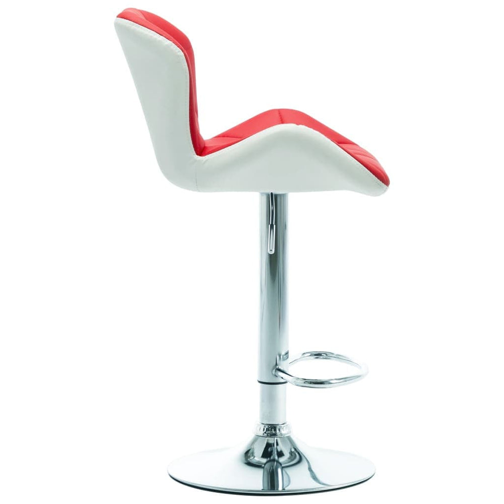 1/2x Bar Stool Faux Leather Pub Counter Swivel Office Multi Colors.