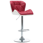 1/2x Bar Stool Faux Leather Pub Counter Swivel Office Multi Colors.