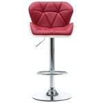 1/2x Bar Stool Faux Leather Pub Counter Swivel Office Multi Colors.