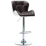 1/2x Bar Stool Faux Leather Pub Counter Swivel Office Multi Colors.