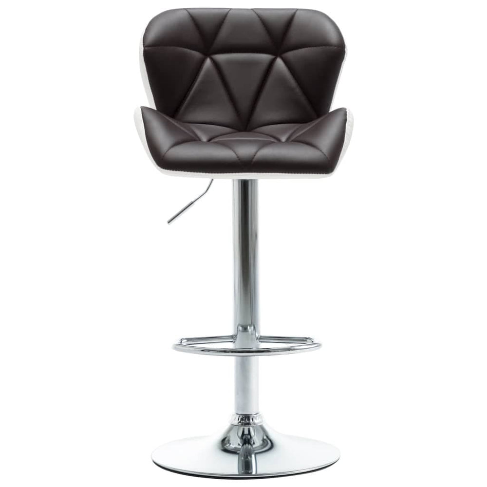 1/2x Bar Stool Faux Leather Pub Counter Swivel Office Multi Colors.