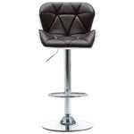 1/2x Bar Stool Faux Leather Pub Counter Swivel Office Multi Colors.