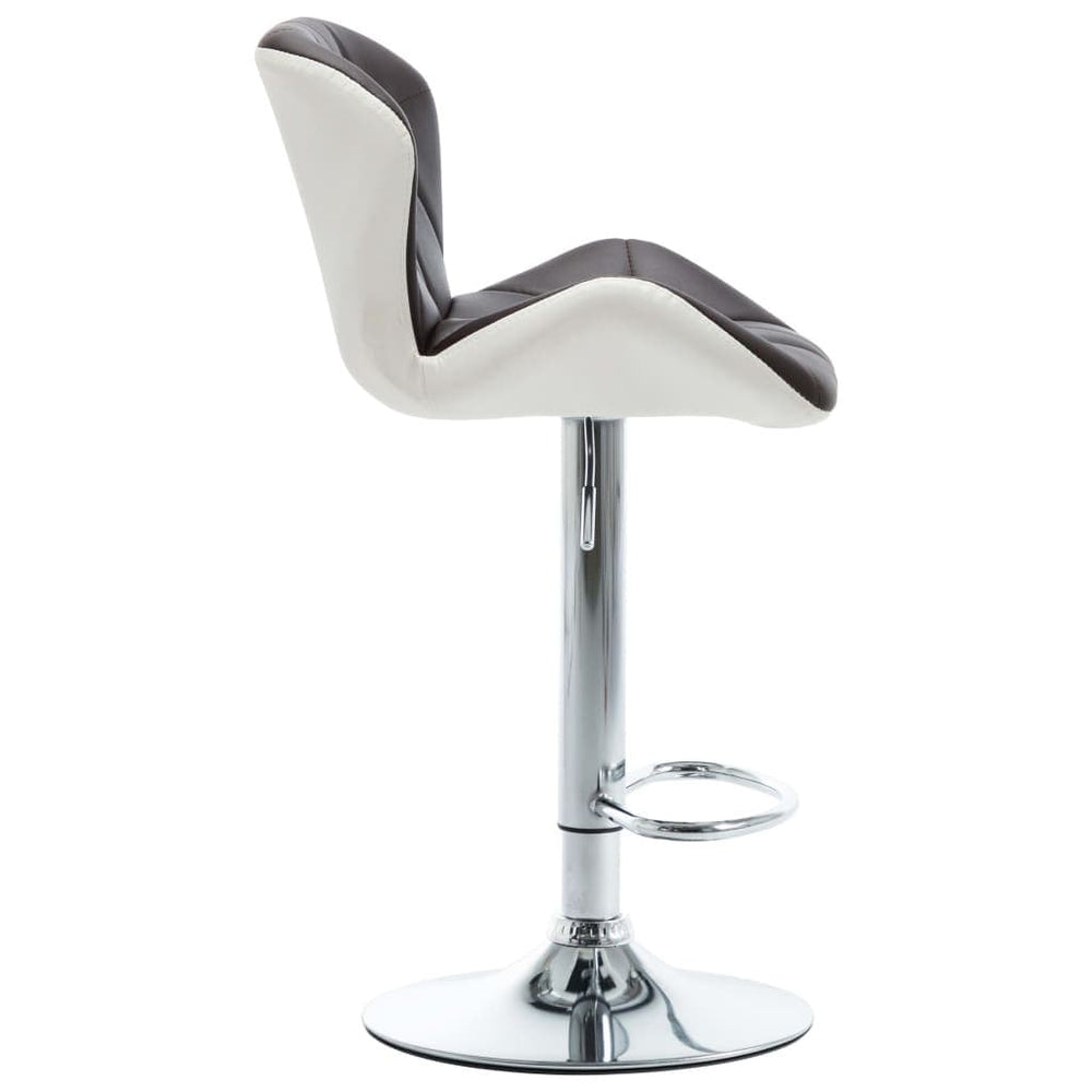 1/2x Bar Stool Faux Leather Pub Counter Swivel Office Multi Colors.
