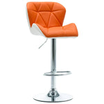 1/2x Bar Stool Faux Leather Pub Counter Swivel Office Multi Colors.