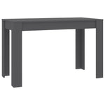 vidaXL Dining Table Chipboard Kitchen Dinner Dining Room Home Multi Colors