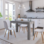 vidaXL Dining Table Chipboard Kitchen Dinner Dining Room Home Multi Colors