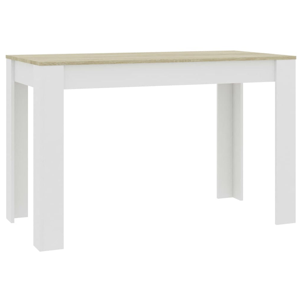 vidaXL Dining Table Chipboard Kitchen Dinner Dining Room Home Multi Colors