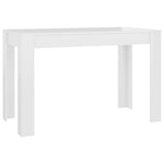 vidaXL Dining Table Chipboard Kitchen Dinner Dining Room Home Multi Colors