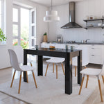 vidaXL Dining Table Chipboard Kitchen Dinner Dining Room Home Multi Colors