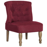 1/2x French Chairs Fabric Lounge Seating Dining Chair Multi Colors.