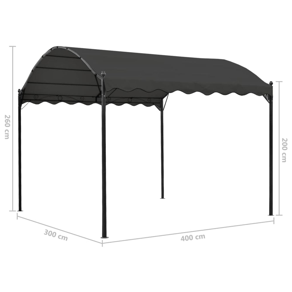 vidaXL Gazebo Garden Outdoor Patio Sunshade Partytent Shelter Multi Colors