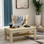 vidaXL Coffee Table Chipboard End Side Accent Couch Telephone Multi Colors