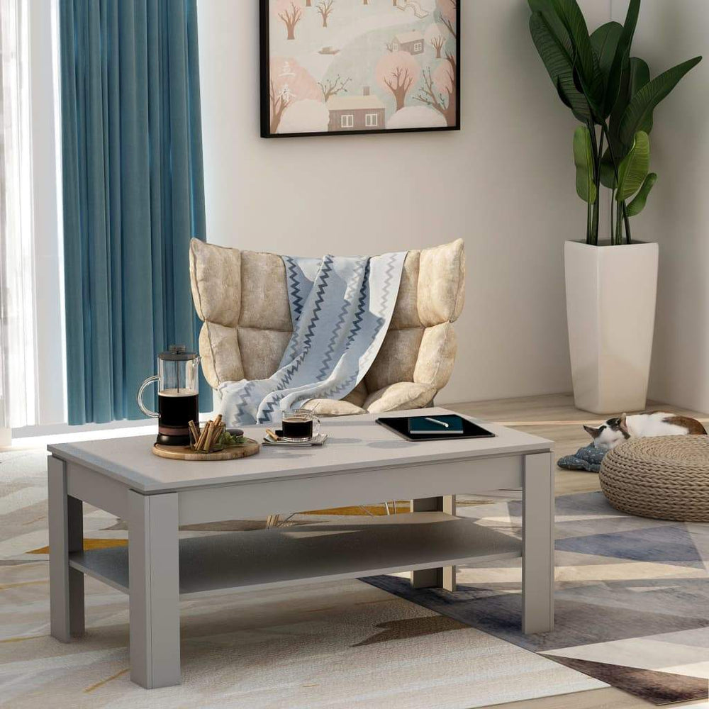 vidaXL Coffee Table Chipboard End Side Accent Couch Telephone Multi Colors