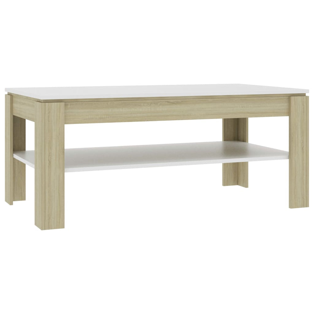 vidaXL Coffee Table Chipboard End Side Accent Couch Telephone Multi Colors