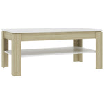 vidaXL Coffee Table Chipboard End Side Accent Couch Telephone Multi Colors