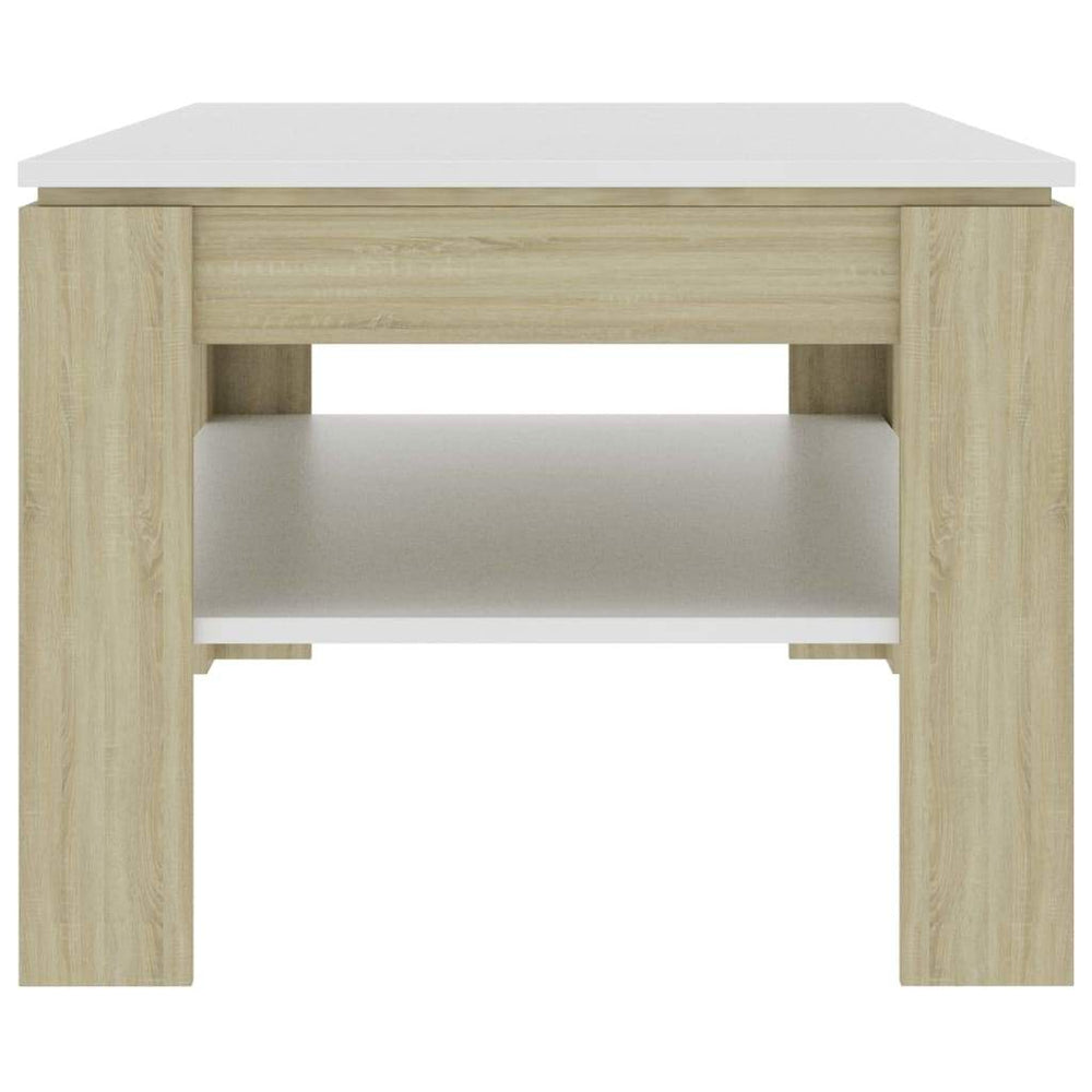 vidaXL Coffee Table Chipboard End Side Accent Couch Telephone Multi Colors