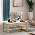 vidaXL Coffee Table Chipboard End Side Accent Couch Telephone Multi Colors