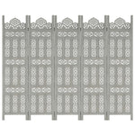 vidaXL Solid Mango Wood Hand Carved Room Divider Screen Multi Sizes/Colors