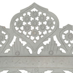 vidaXL Solid Mango Wood Hand Carved Room Divider Screen Multi Sizes/Colors