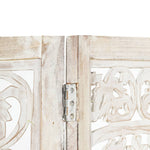 vidaXL Solid Mango Wood Hand Carved Room Divider Screen Multi Sizes/Colors