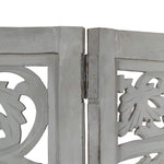 vidaXL Solid Mango Wood Hand Carved Room Divider Screen Multi Sizes/Colors