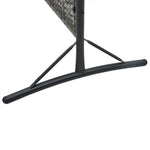 vidaXL Room Divider Poly Rattan Anthracite 68.9"x70.9"